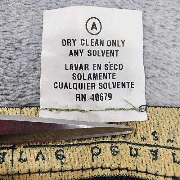 Vintage Harve Benard Pants Womens 8P PETITE Gray Striped Wool High Rise Pleated - Picture 6 of 11